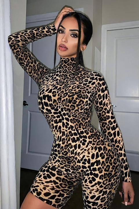 Lovin' Leopard Romper - Leopard