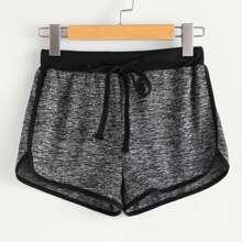 Shorts Deportivos Jaspeados