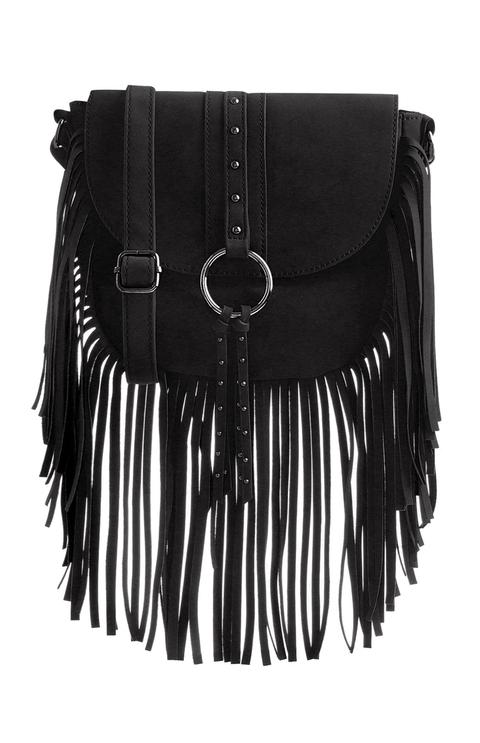 Black Fringe Bag 2024 favors