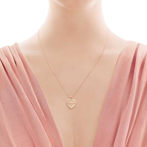 Return To Tiffany Heart Tag Pendant In Rose Gold From Co On 21 Ons - Return To Tiffany Heart Tag Pendant Size Return To Tiffany Heart Tag Pendant In Rose Gold From Co On 21 Ons - Return To Tiffany Heart Tag Pendant Size