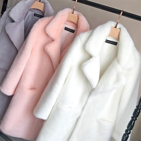 Winter Warm Fur Lady Coat