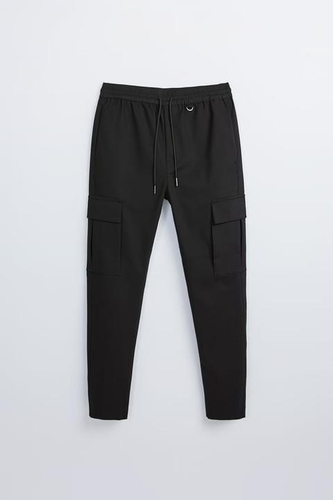 Cargo Trousers With Zips