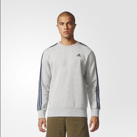 Sudadera Cuello Redondo Essentials 3 Bandas from Adidas on 21 Buttons