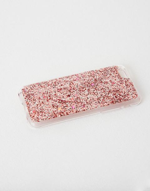 Funda Móvil Glitter Rosa