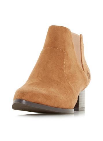 Womens *head Over Heels By Dune Tan 'starry' Ankle Boots- Tan, Tan