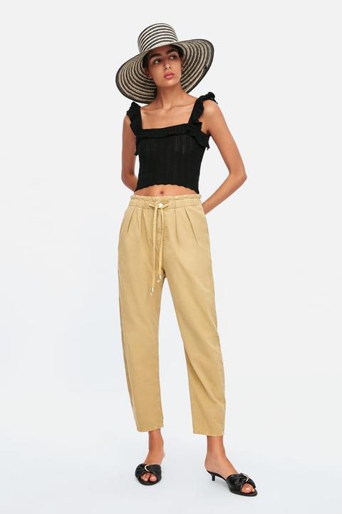 baggy pants zara