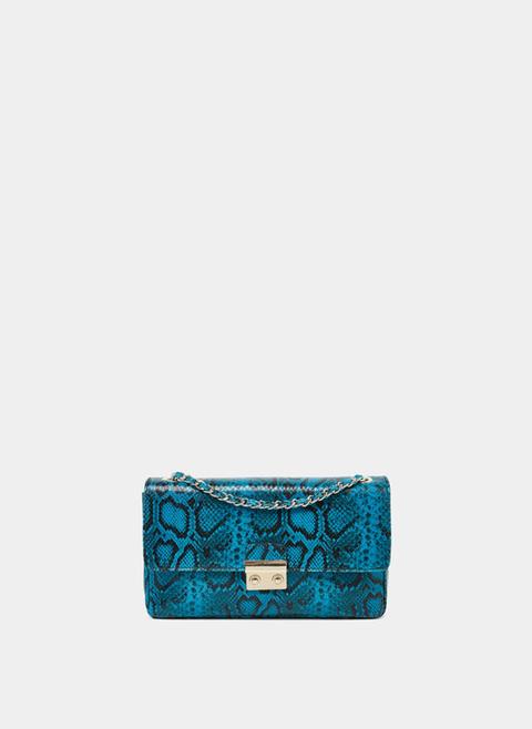 Snakeskin Crossbody Bag