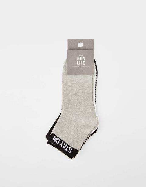 Pack De Calcetines Tobilleros