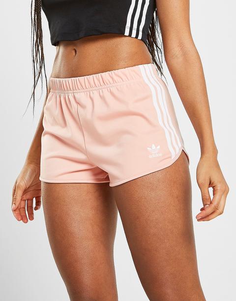 adidas pink poly shorts