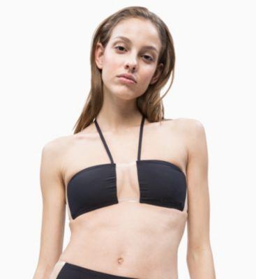 Bandeau Bikini-top - Black Illusion