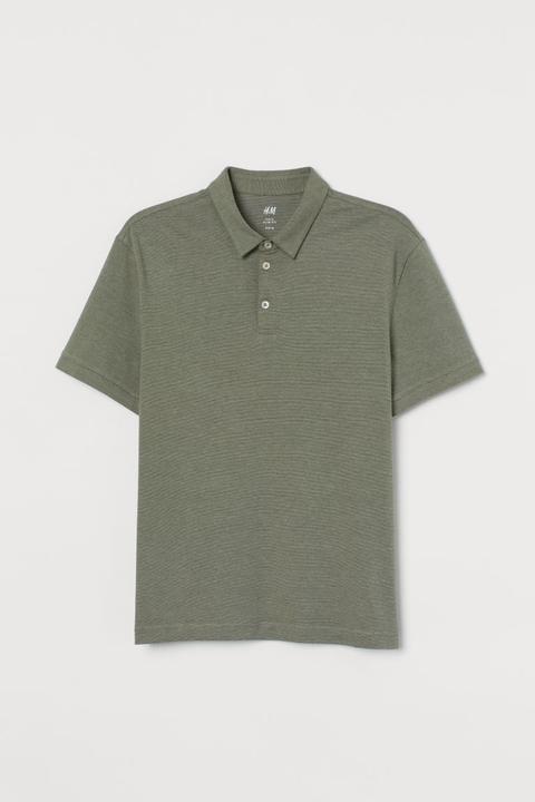 Polo Slim Fit - Verde