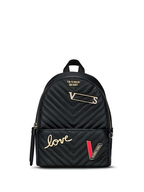 Embellished V quilt Small City Backpack from Victoria Secret on 21