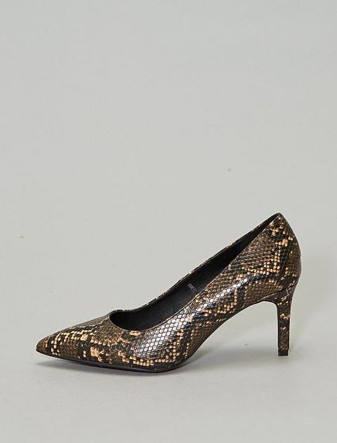 Escarpins Effet Serpent