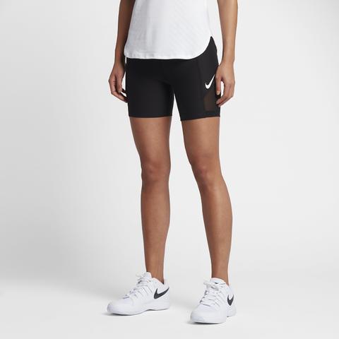 Nikecourt Power Pantalón Corto De Tenis De Tejido Knit De 12,5 Cm - Mujer