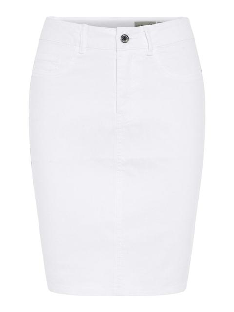 Vero Moda Vmhot High Waist Pencil Skirt Women White