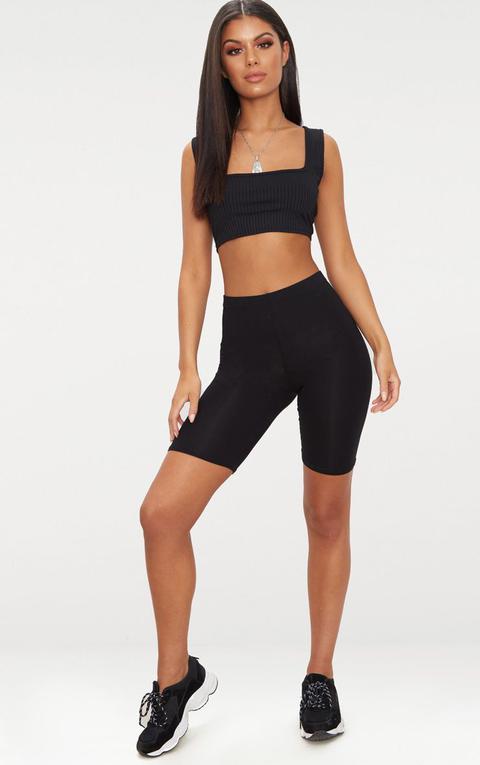 Basic Black Cycle Shorts