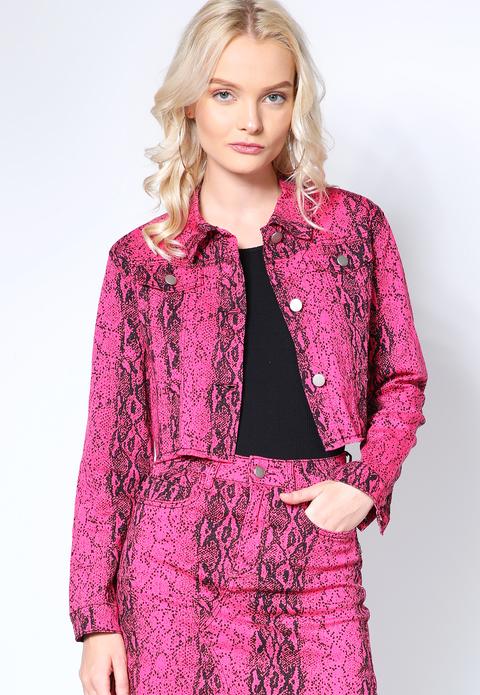 Snake Skin Neon Jacket