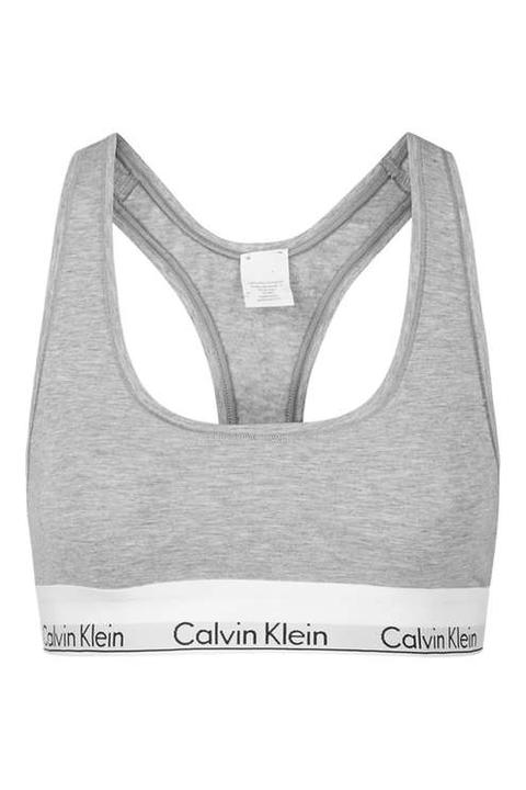 Modern Cotton Bralet By Calvin Klein