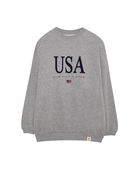 Sudadera Oversize Usa