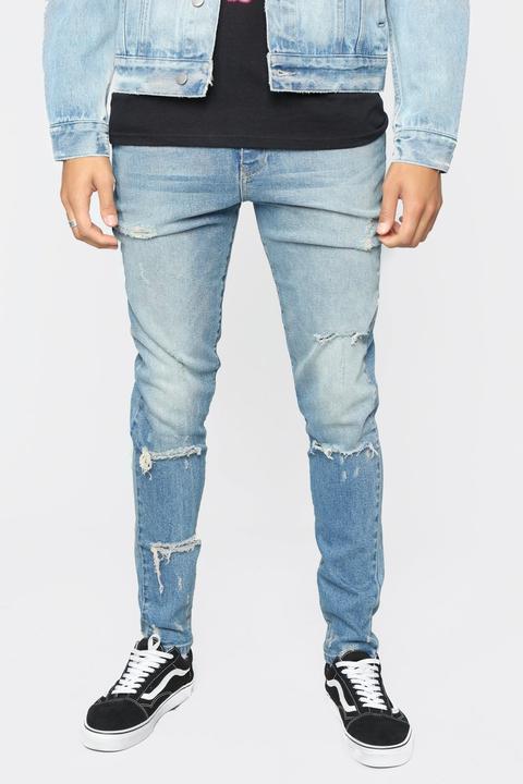 Joe Skinny Jeans - Medium Wash