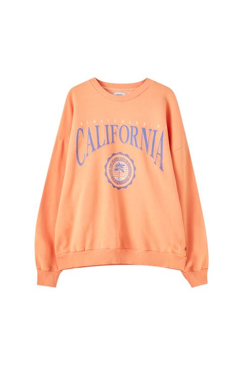 Sudadera Naranja Universidad California