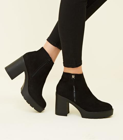 long black boots new look