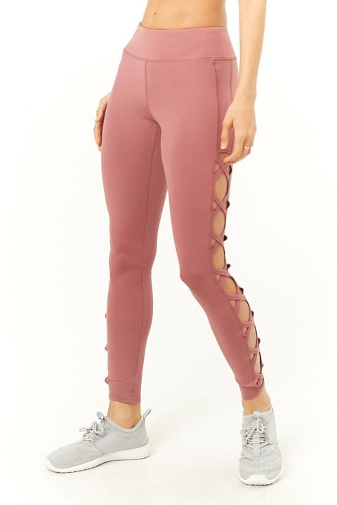 Sportleggings Mit Zierausschnitten