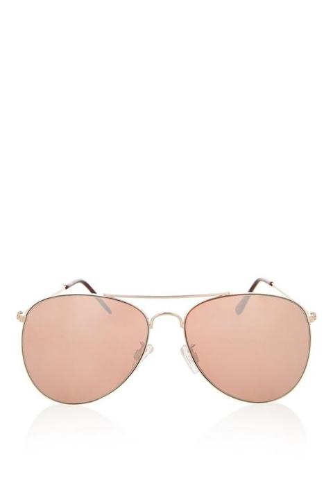 Womens Ally Sunglasses - Rose Gold, Rose Gold