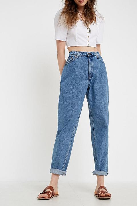 Urban Renewal Vintage Levi's Mid Wash Jeans - Blue S At Urban Outfitters  from Urban Outfitters on 21 Buttons