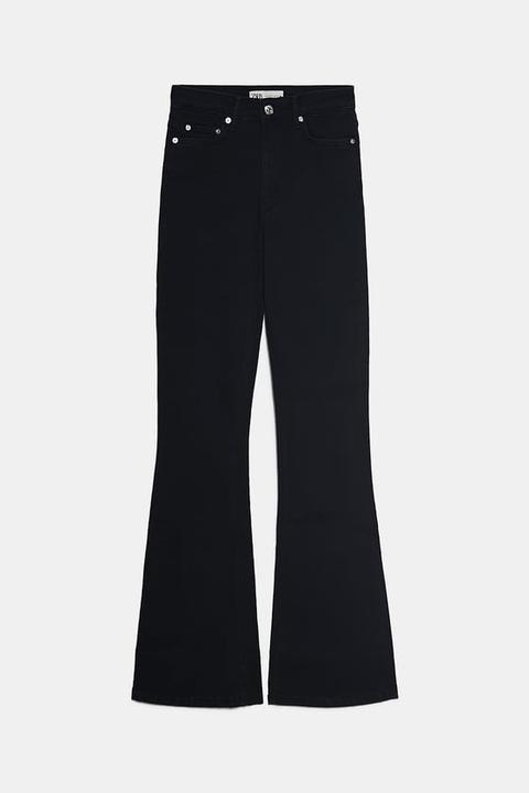 Jeans Zw Premium High Waist Skinny Flare Astra Black