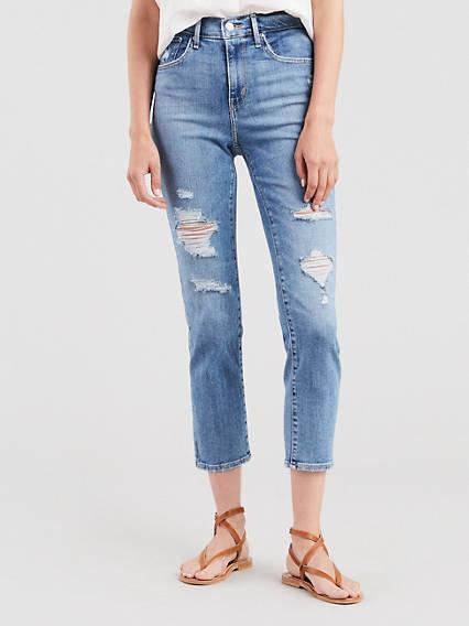 Levi's 724 High Rise Straight Crop Women's Jeans 29