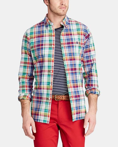 Polo Ralph Lauren - Camisa De Hombre Regular De Cuadros Multicolor de El Corte  Ingles en 21 Buttons