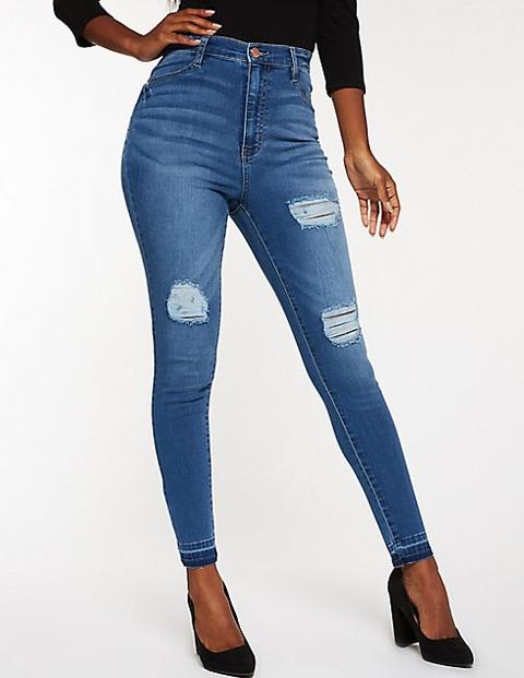 refuge high rise skinny jeans