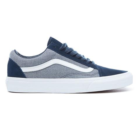 Vans Zapatillas Suiting Old Skool (blueberry-true White) Hombre Azul