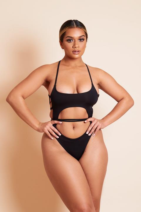 The Boujee Swim - Black