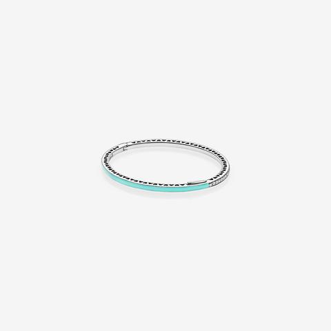 Pulsera Corazones Radiantes Menta