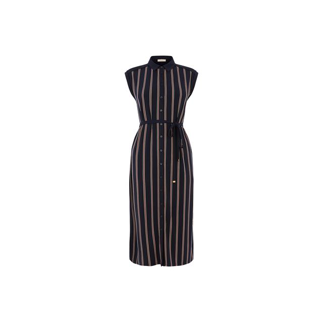 oasis stripe shirt dress