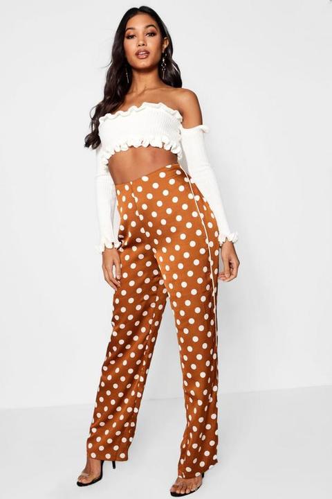 Polka Dot Trouser