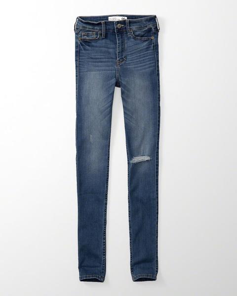 High Rise Super Skinny Jeans