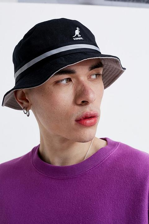 kangol stripe lahinch bucket hat