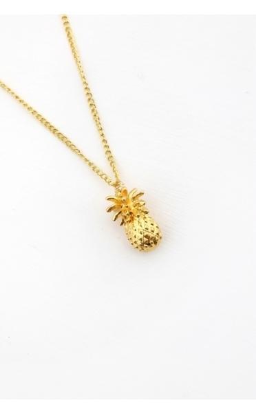 Gold Pineapple Necklace