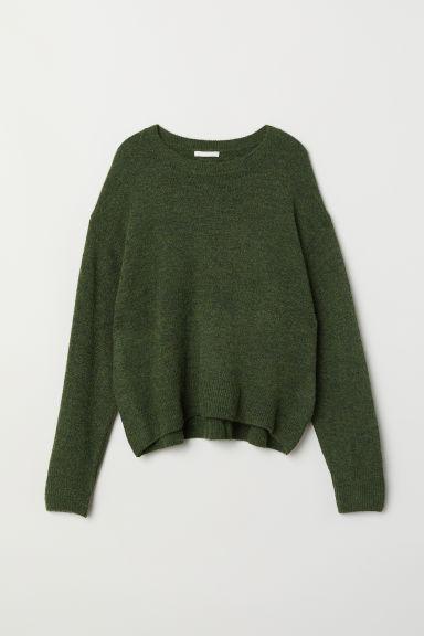H & M - Jersey De Punto - Verde