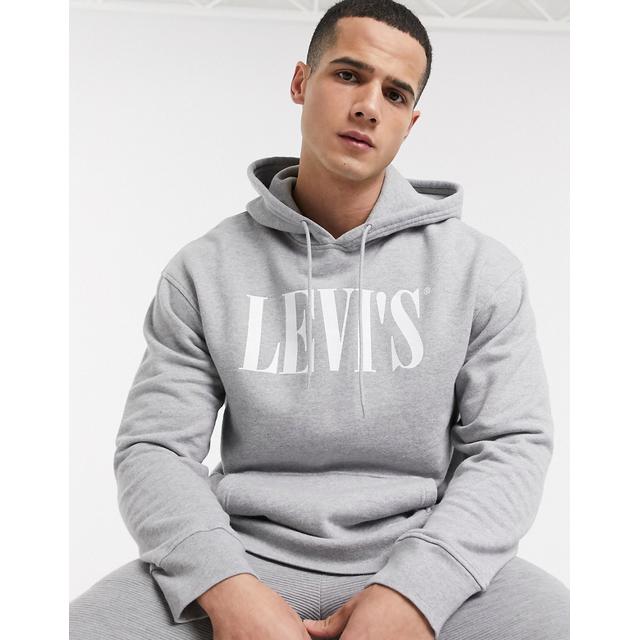 levi's gray hoodie