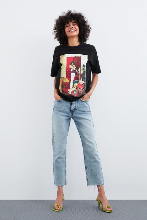 Camiseta Freddie Mercury © Limited de Zara en 21 Buttons
