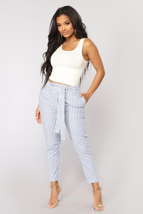 fashion nova striped pants