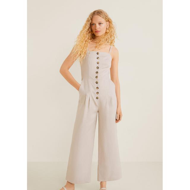 mango linen jumpsuit