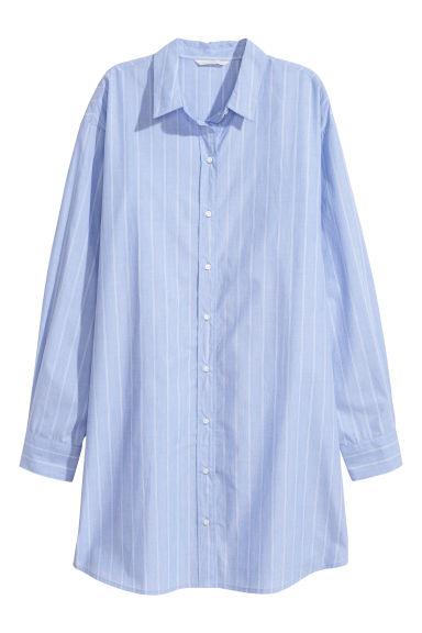 H & M - Camicia Oversize - Blu