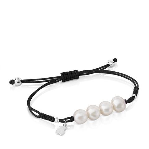 Pulsera De Plata Y Perlas Tous Pearls