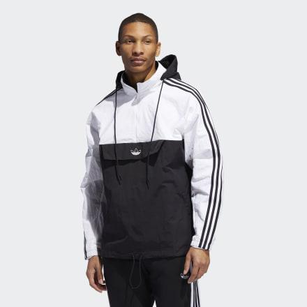 adidas Adidas Vocal Woven Half-zip Windbreaker Jacket for Men