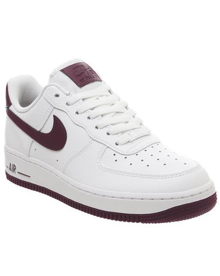 Nike Air Force 1 07 White Bordeaux from 